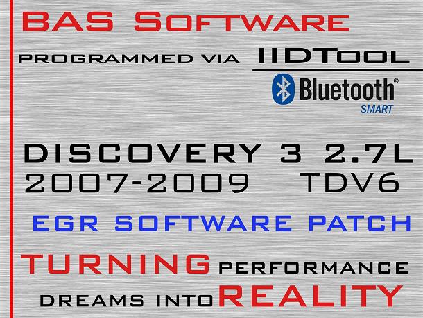 IIDTOOL Discovery 3 2.7L EGR Deactivation Patch (NOT FOR ROAD USE)